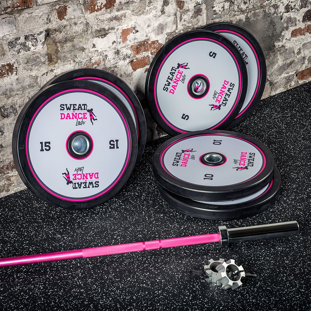 DYO Full Design Bumper Plates 5-25 kg REACH-sertifisert - ATX