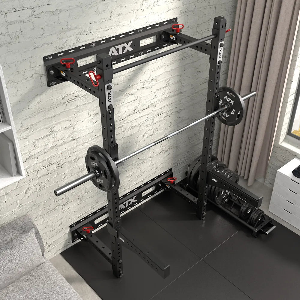 Fold Back Half Rack 750 veggmontert sammenleggbart - ATX