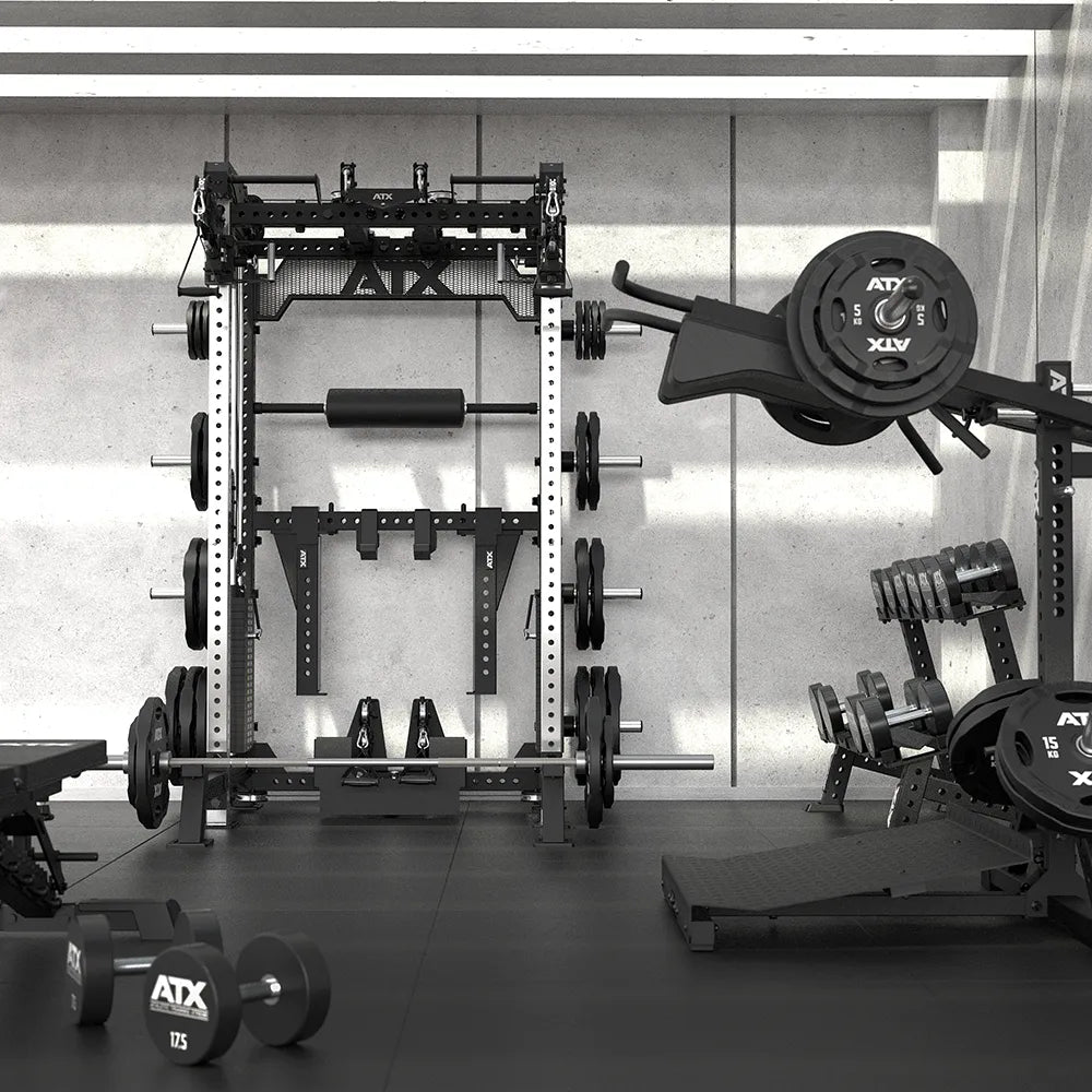 Multi Pull Rack 2.0 med 2 x 110 kg pinnevekter 525 kg - ATX