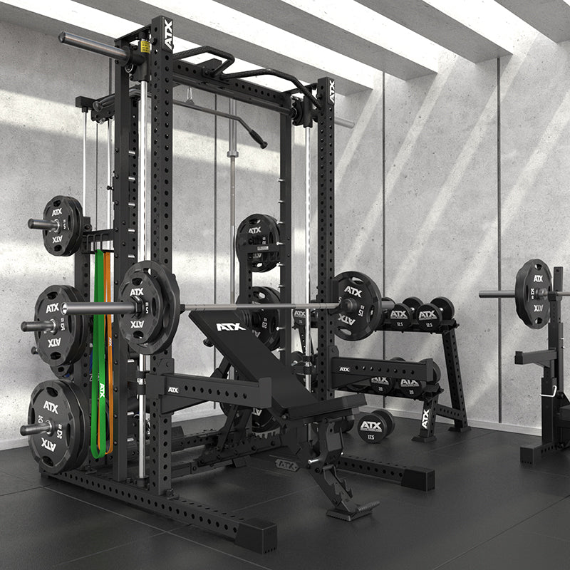 Smith Machine-rack MPX-780 komplettstasjon med lat pulldown Ø 50 mm - ATX
