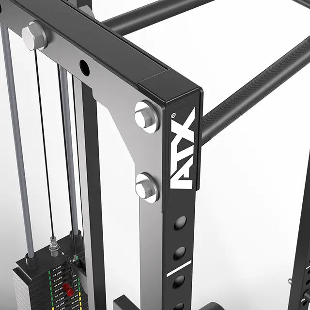 Power Rack PRX-510-XS med lat pulldown 100 kg pinnevekter 198 cm - ATX