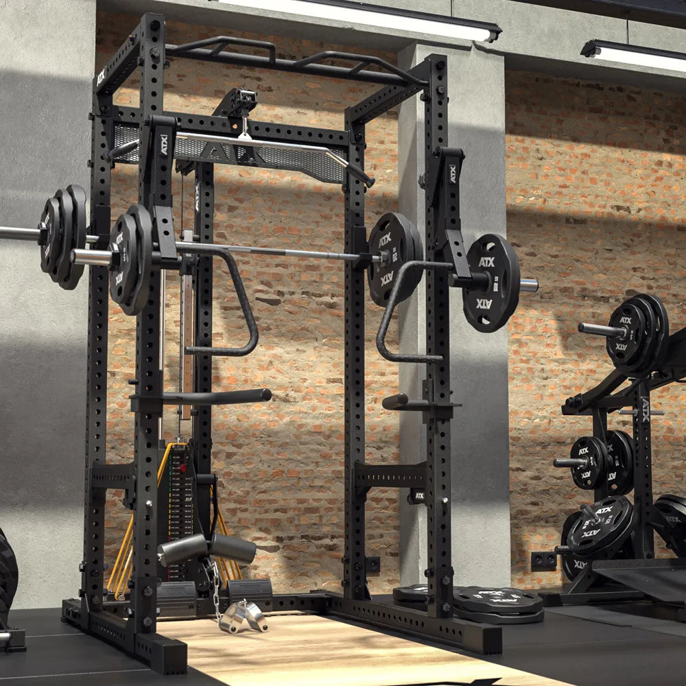 Power Rack PRX-780 2.0 med Lat Pulldown 125 kg vektstabel - ATX