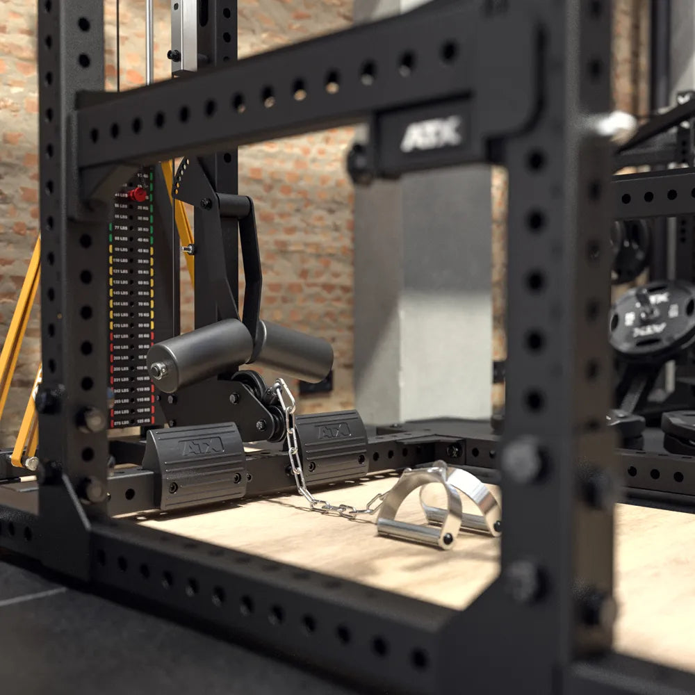Power Rack PRX-780 2.0 med Lat Pulldown 125 kg vektstabel - ATX