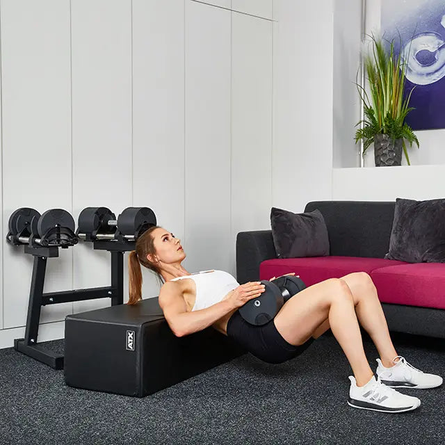 Nüobell® justerbare håndvekter 2-32 kg par ATX® Edition - NÜOBELL