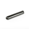 Adapter 50 mm x 270 mm hardplast for rack svart forfra