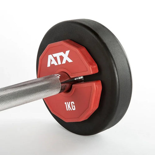Add-On Flex Plate fleksibel tilleggsvekt 2 x 1 kg rød bakside