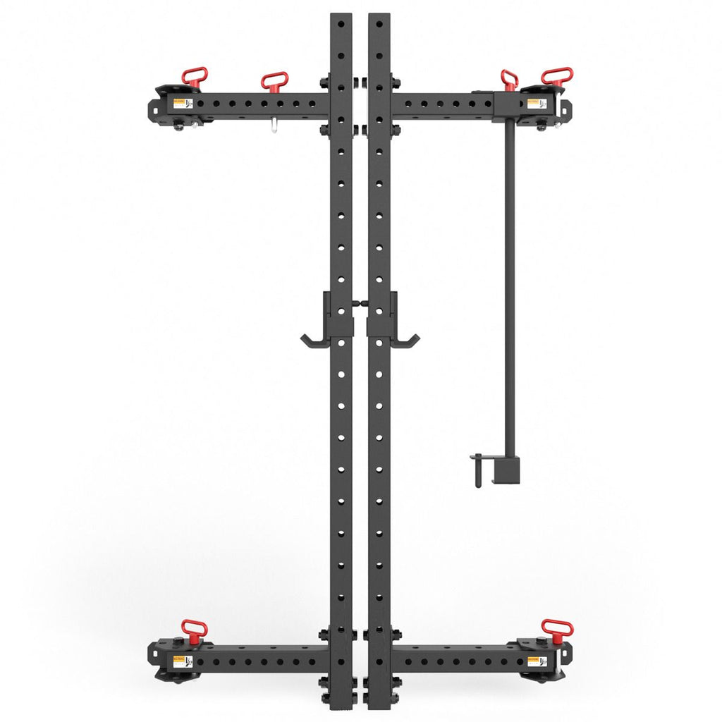 Fold Back Half Rack 750 veggmontert sammenleggbart - ATX