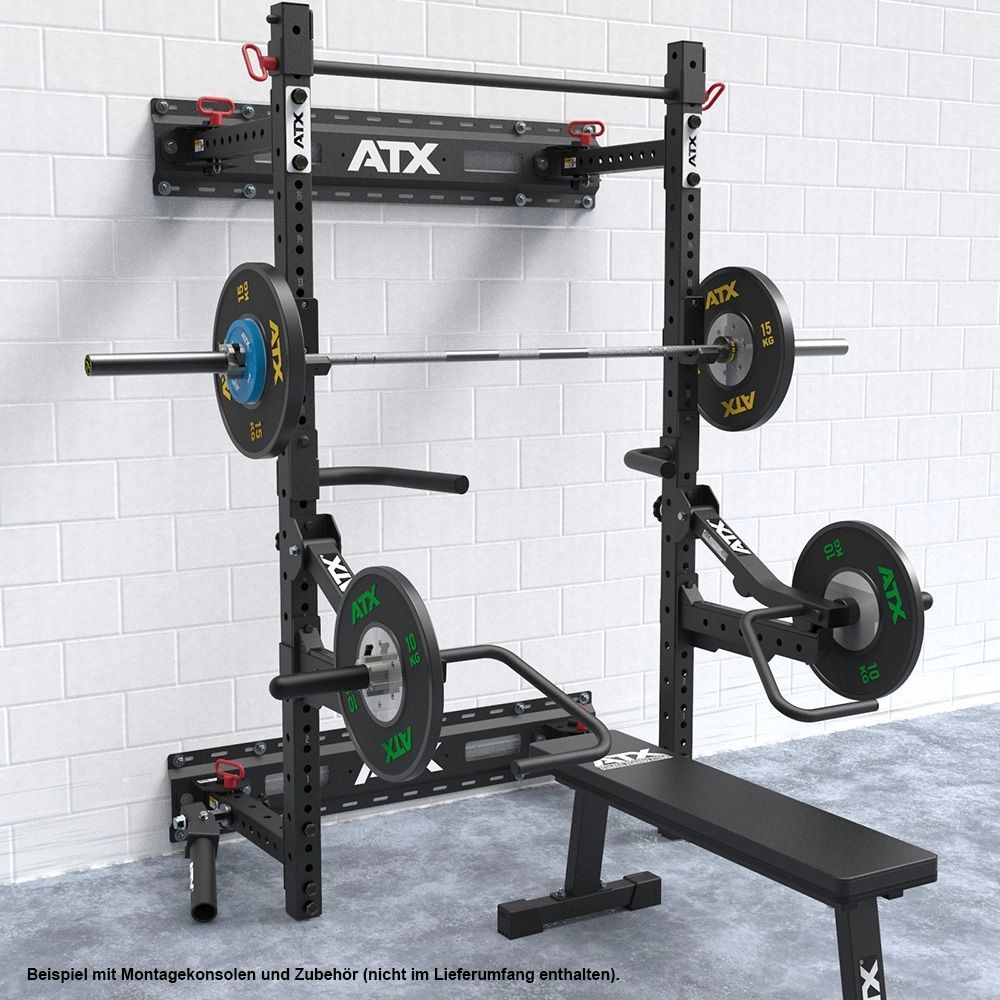 Fold Back Half Rack 750 veggmontert sammenleggbart - ATX