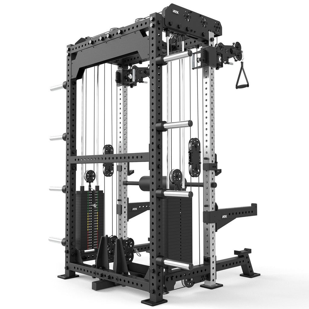 Multi Pull Rack 2.0 med 2 x 110 kg pinnevekter 525 kg - ATX