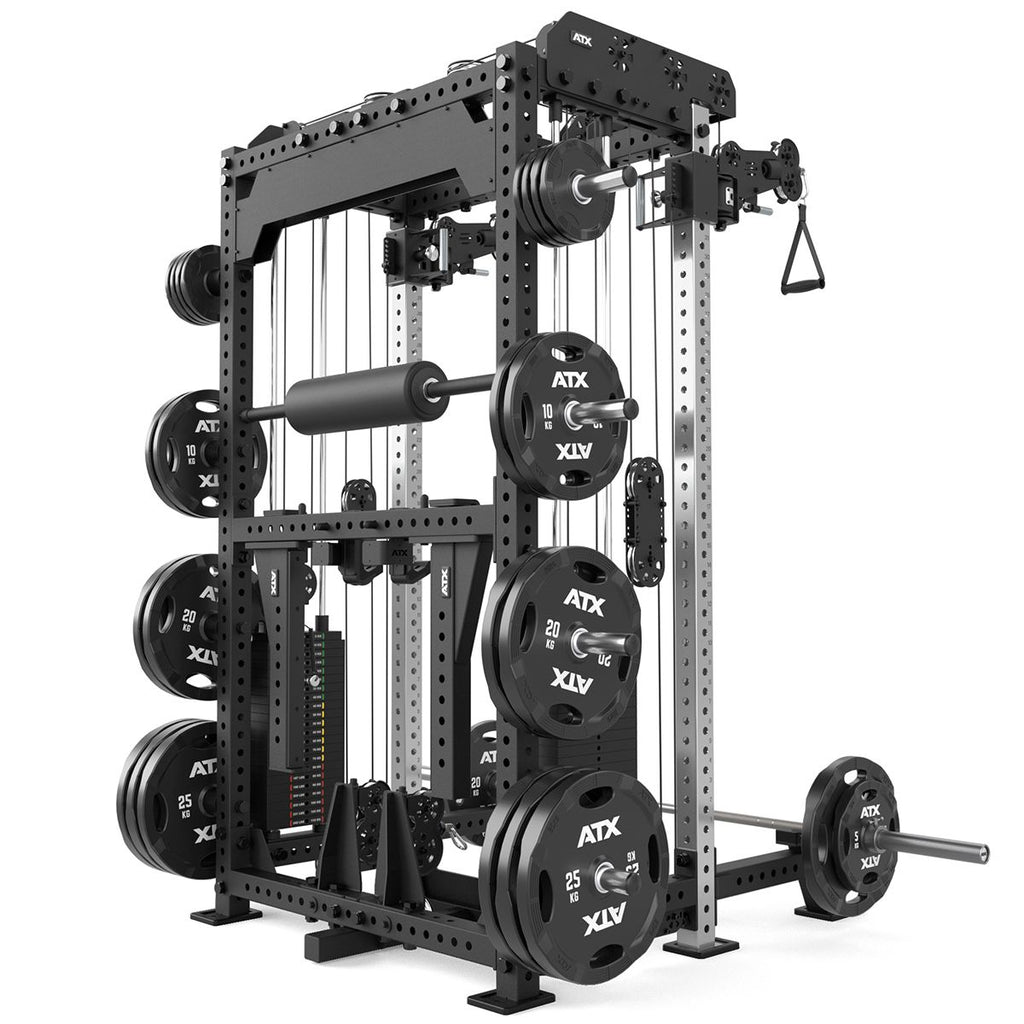 Multi Pull Rack 2.0 med 2 x 110 kg pinnevekter 525 kg - ATX