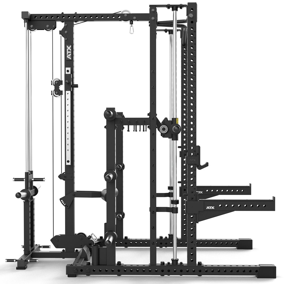 Smith Machine-rack MPX-780 komplettstasjon med lat pulldown Ø 50 mm - ATX