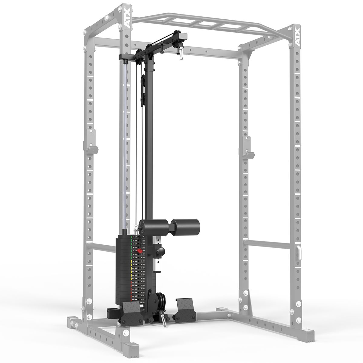 Power Rack PRX-510-XS med lat pulldown 100 kg pinnevekter 198 cm - ATX