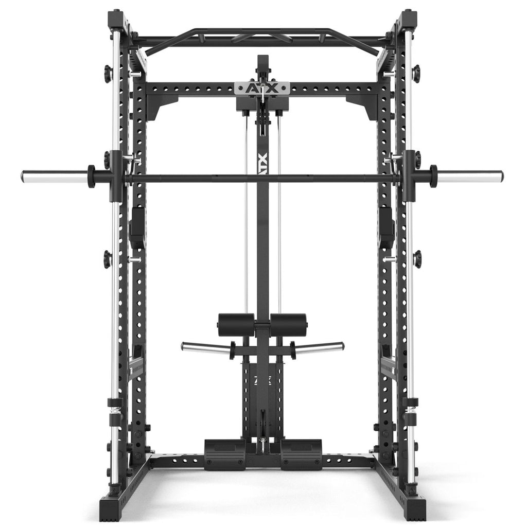 Power Rack 640 komplettsett 195 cm med vektskiver og Smith Machine - ATX