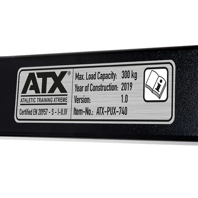 Pull-up-stang Multigrip veggmontert Ø28/46 mm 350 kg - ATX