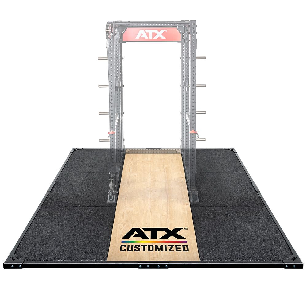 ATX® Gewichtheberplattform 3 x 3 m - Customize – Classic Wood