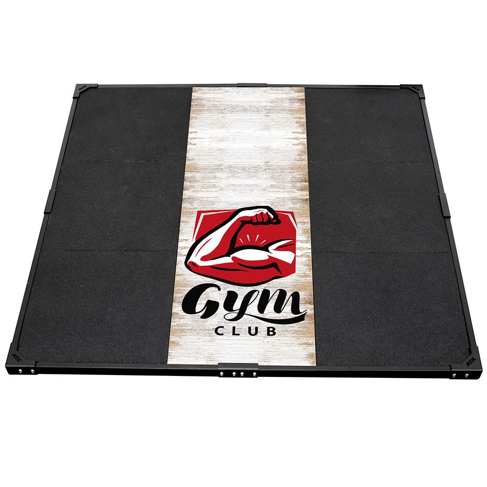 ATX® Gewichtheberplattform 3 x 3 m - Customize – Classic Wood