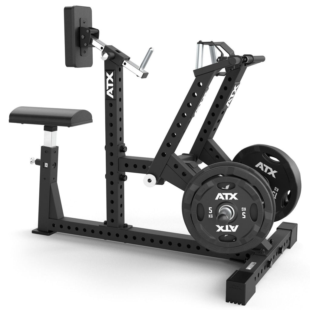Back-Contractor RMX-760 romaskin platebelastet 250 kg nærbilde av håndtak
