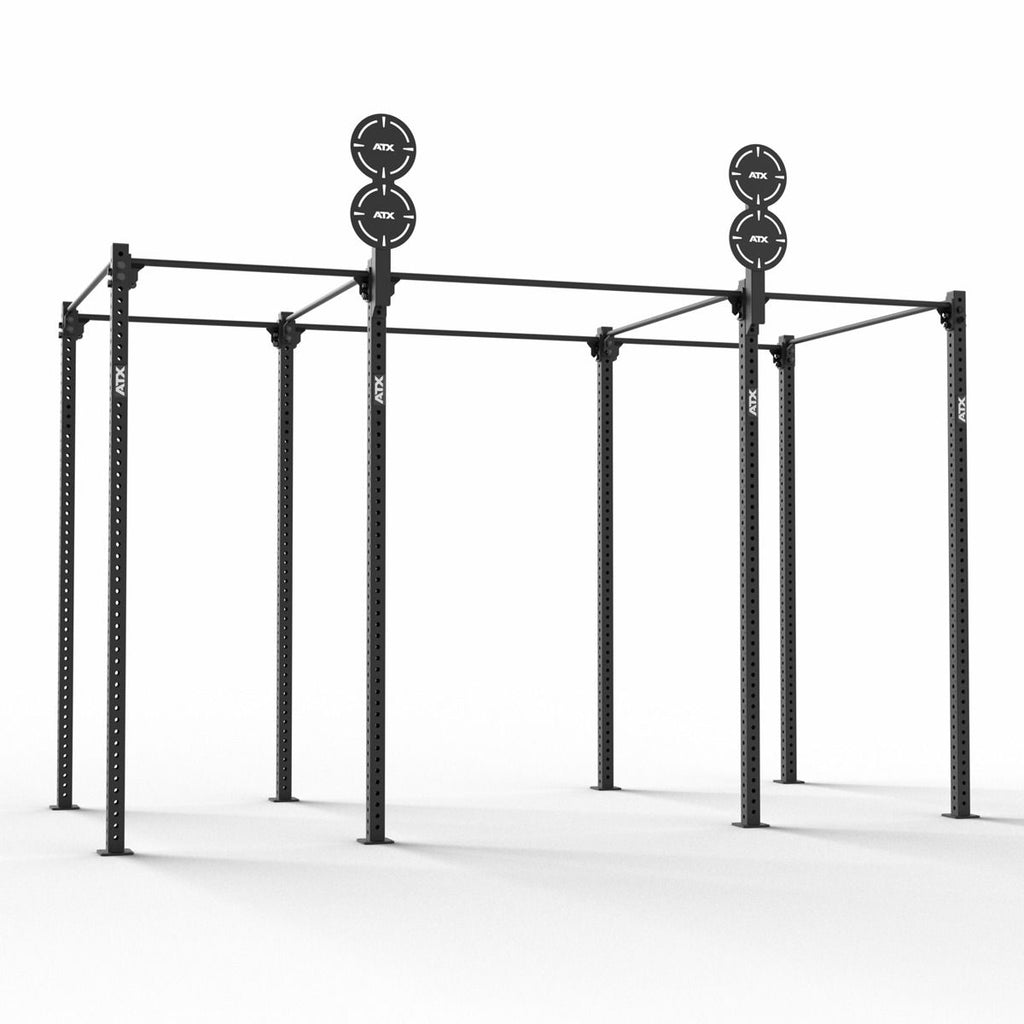 Ballkast-målskive dobbel 305 mm stål 16 kg detalj