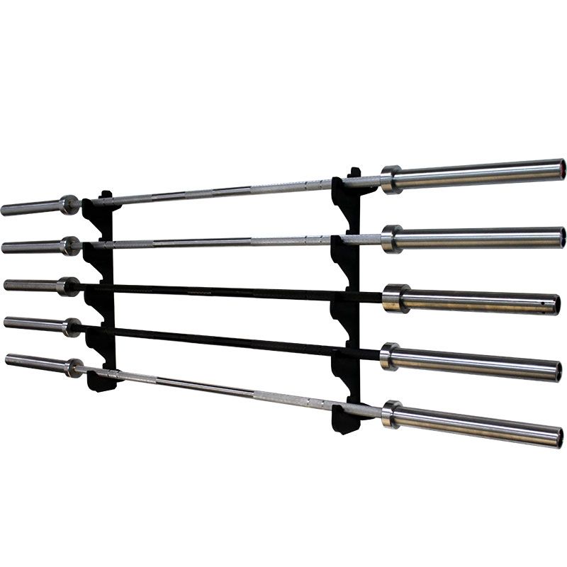 Nærbilde av Barbell holder for Rig og Rack veggmontert