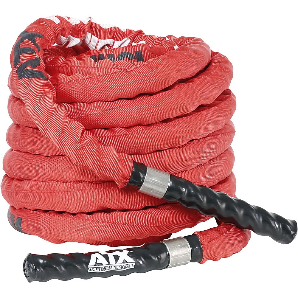 Battle Rope nylon 15 meter 38 mm rød forfra