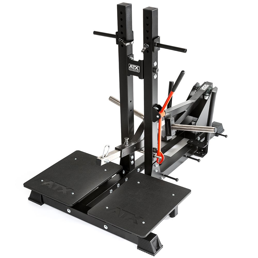 Belt Squat og Dip-maskin 202x123 cm 600 kg kapasitet forfra