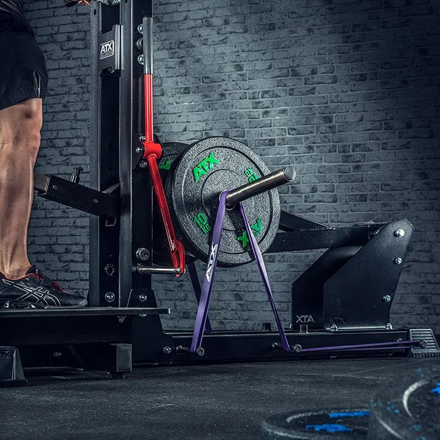 Belt Squat-Dip-maskin for knebøy og dips, 600 kg kapasitet - ATX