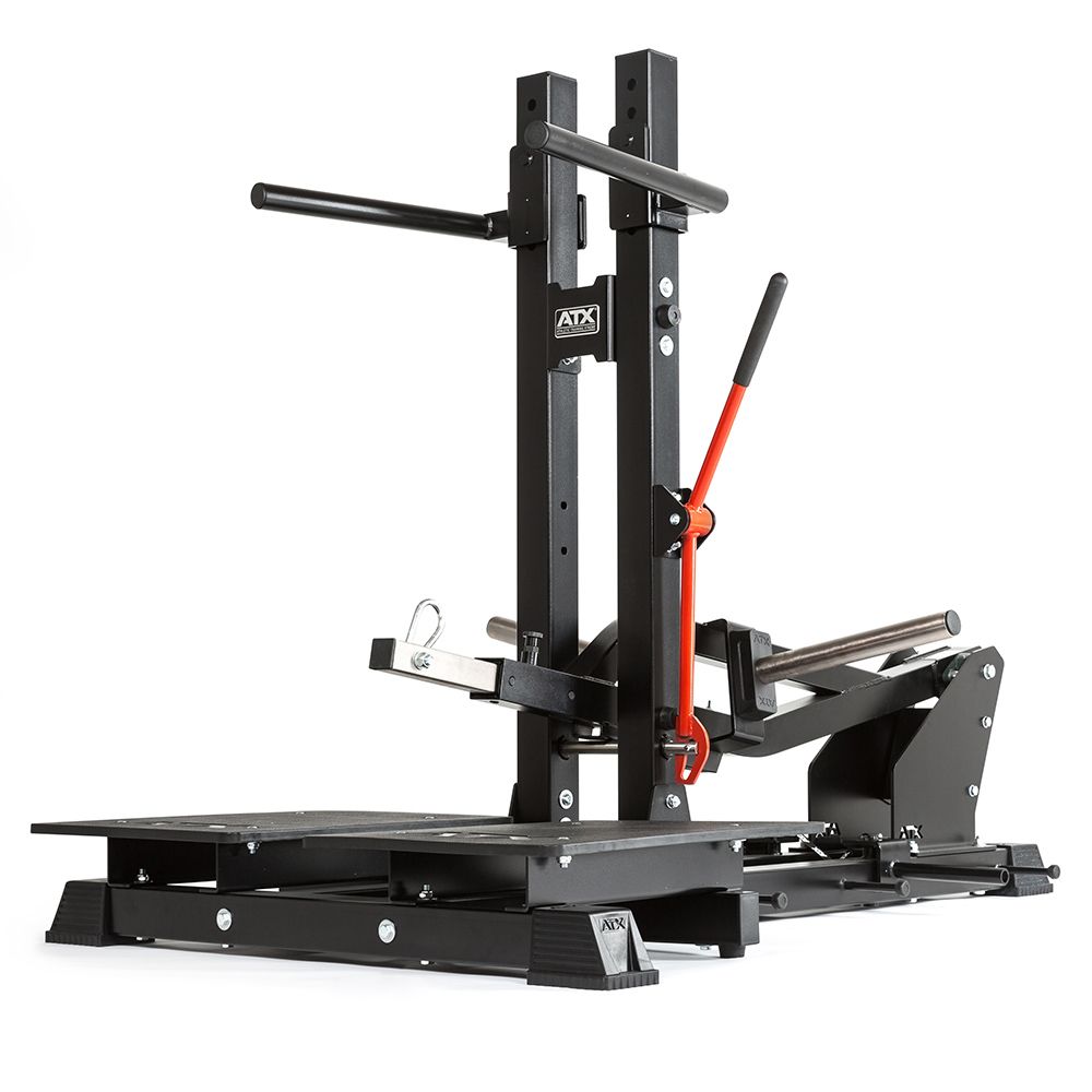Belt Squat og Dip-maskin 202x123 cm 600 kg kapasitet bakside