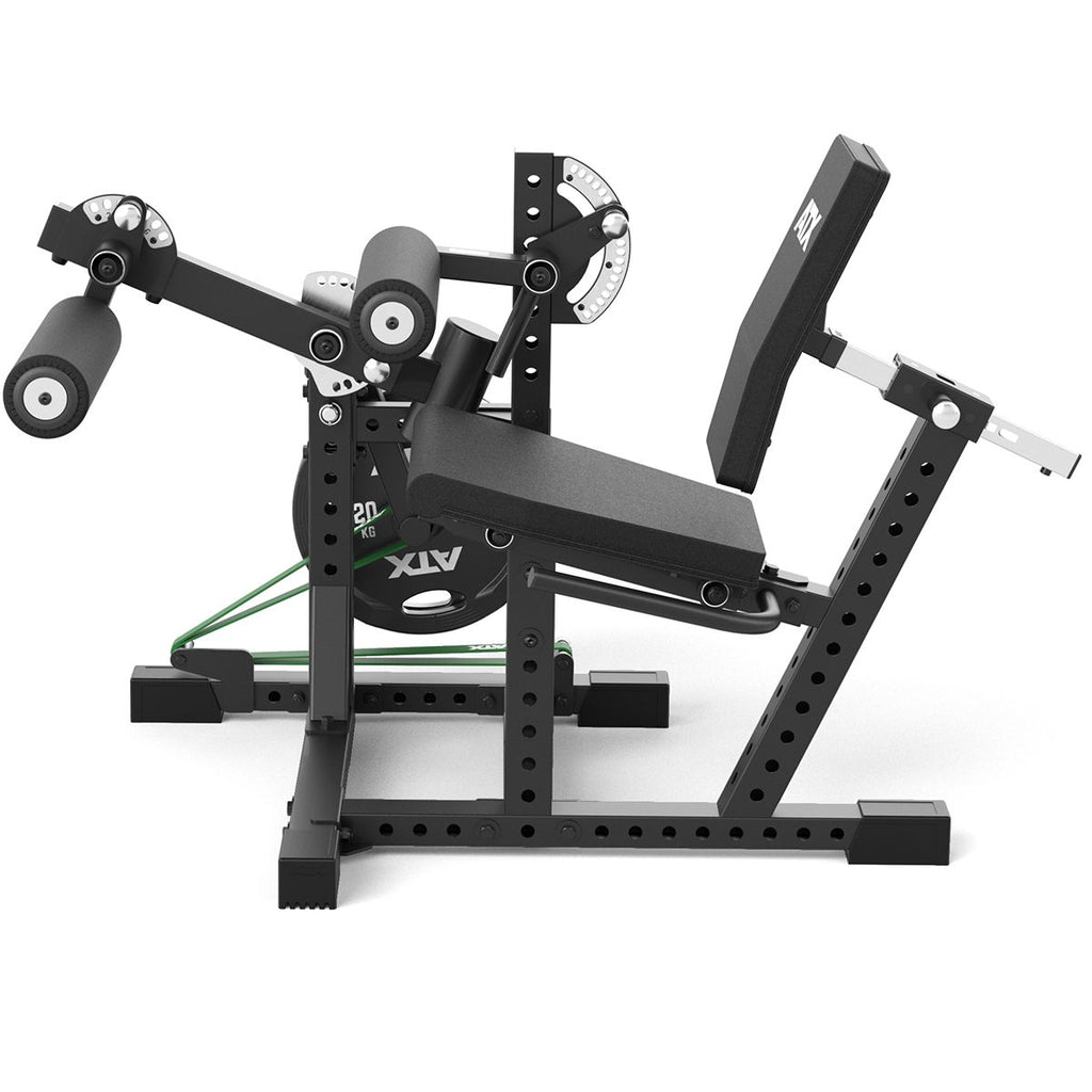 Benstrekk og bencurl sittende maskin 96 kg kontrollpanel