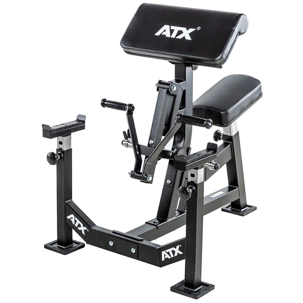 Biceps curl-benk Blaster 45 kg belastning 100 kg forfra