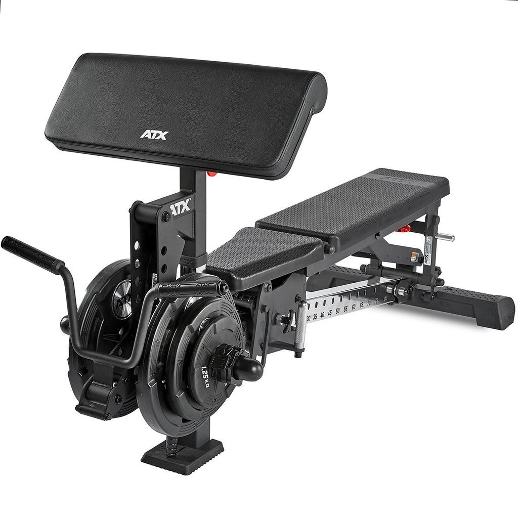 Nærbilde av Biceps curl tilbehør for treningsbenk 100 kg
