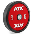 Bumper Plate Color Code heldekk gummi 5-25 kg 50 mm forfra