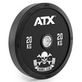 Bumper Plates 20 kg Full Design gummi 50 mm forfra