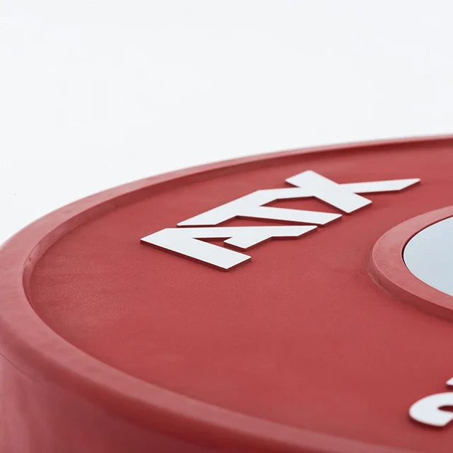 Bumper Plates fargede 140 kg sett 50 mm helsummi logo