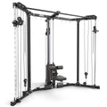 Cable Cross og Lat Pulldown hjørnestasjon med vektstabel - ATX forfra
