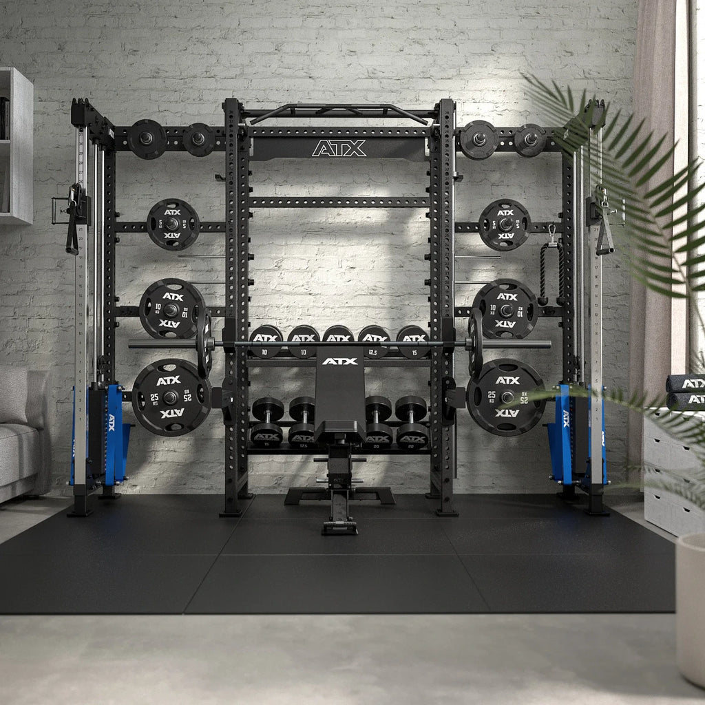 Cable Cross Rack med 2 x 90 kg vektstabel og Half Rack - ATX