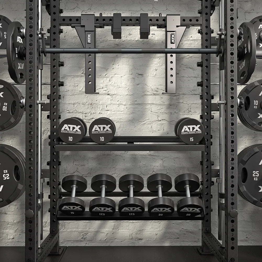Cable Cross Rack med 2 x 90 kg vektstabel og Half Rack - ATX
