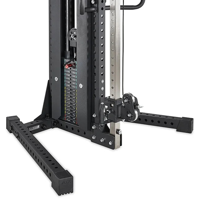 Cable Crossover kabelstasjon 2x90 kg stablelodd pulverbeklagt overflate