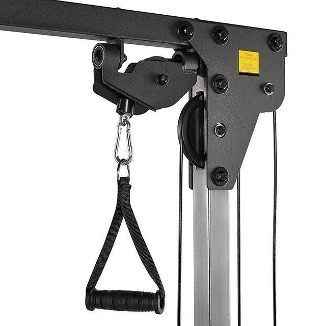 Cable Crossover plate load 198 cm høyde 279 cm lengde justeringsmekanisme