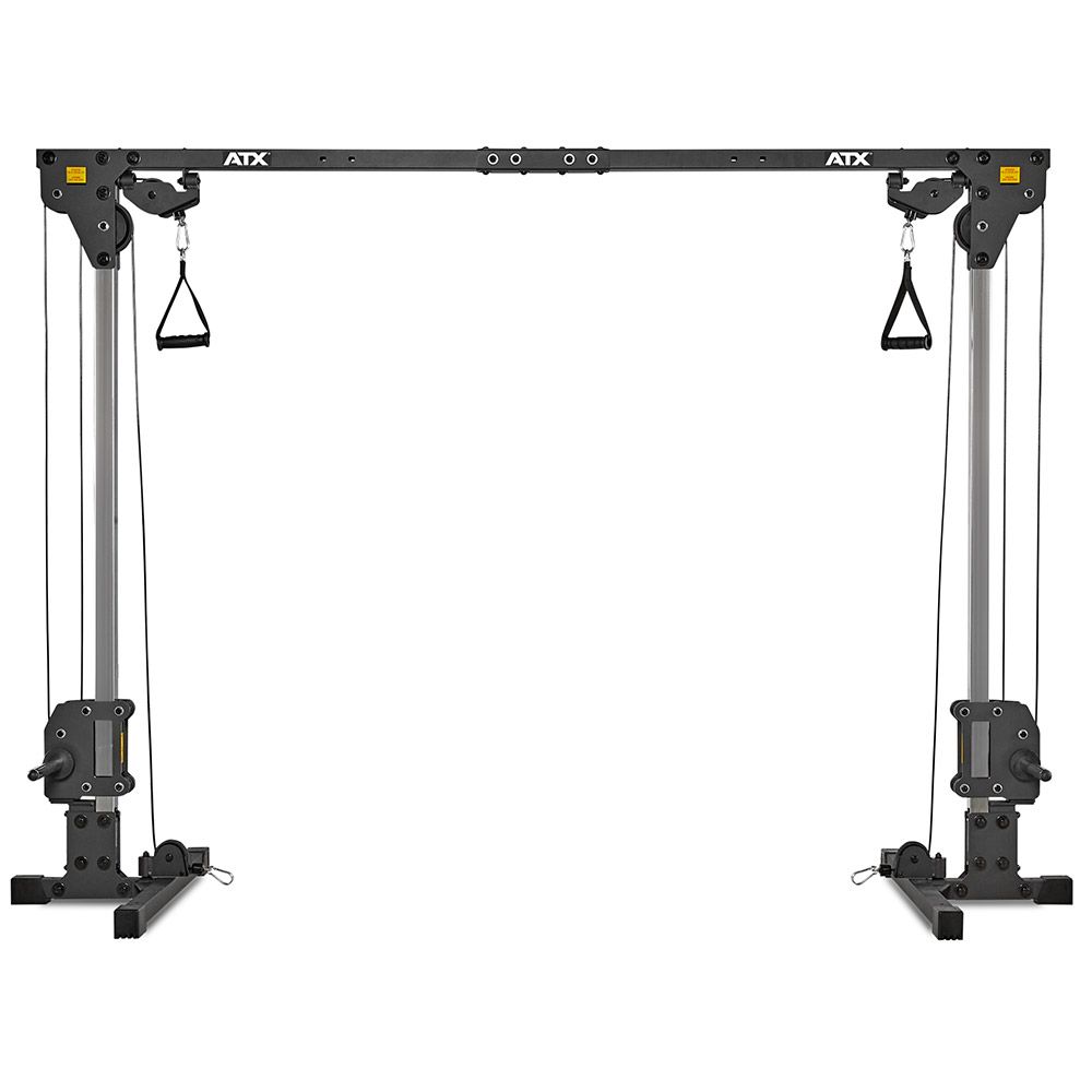 Cable Crossover plate load 198 cm høyde 279 cm lengde bakside