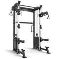 Cable Half Rack med 2 x 90 kg vektstabel 60x60 mm ramme ATX forfra