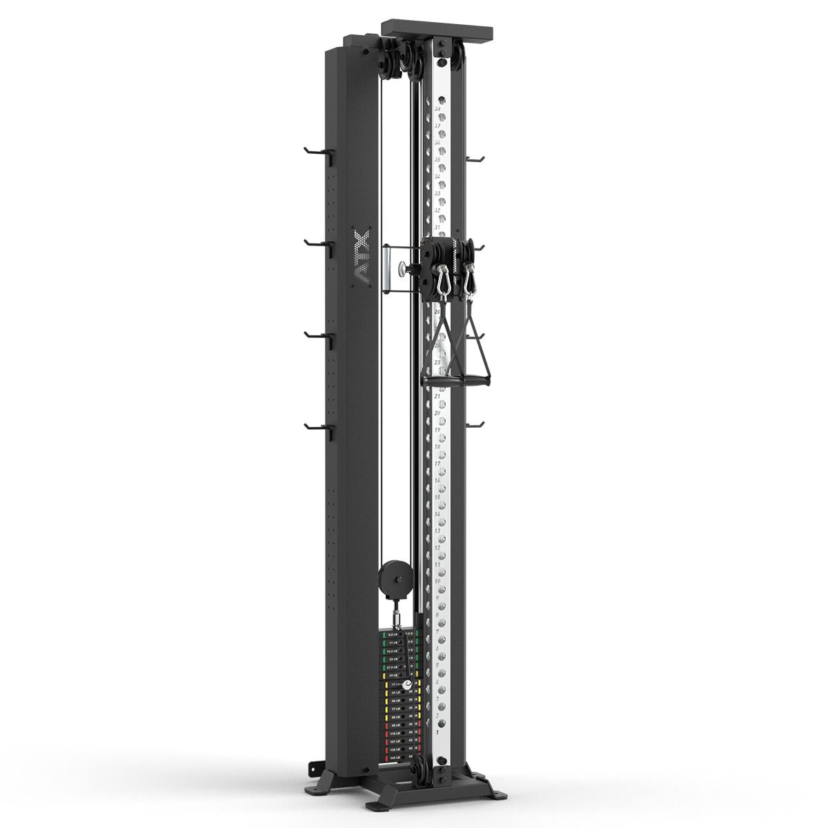 Cable-stasjon PRO 4000 veggmontert 100 kg kapasitet forfra