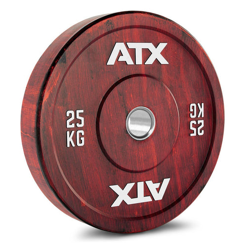 Color Fade Bumper Plates 5-25 kg helgummi 50 mm forfra