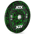 Color Splash Bumper Plate 10 kg grønn forfra