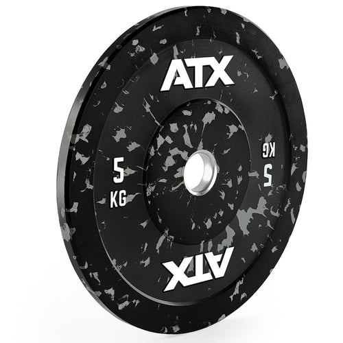Color Splash Bumper Plate 5 kg grå helgummi bakside