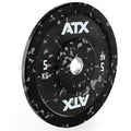 Color Splash Bumper Plate 5 kg grå helgummi forfra
