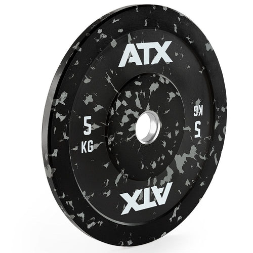 Color Splash Bumper Plate 5 kg grå helgummi forfra