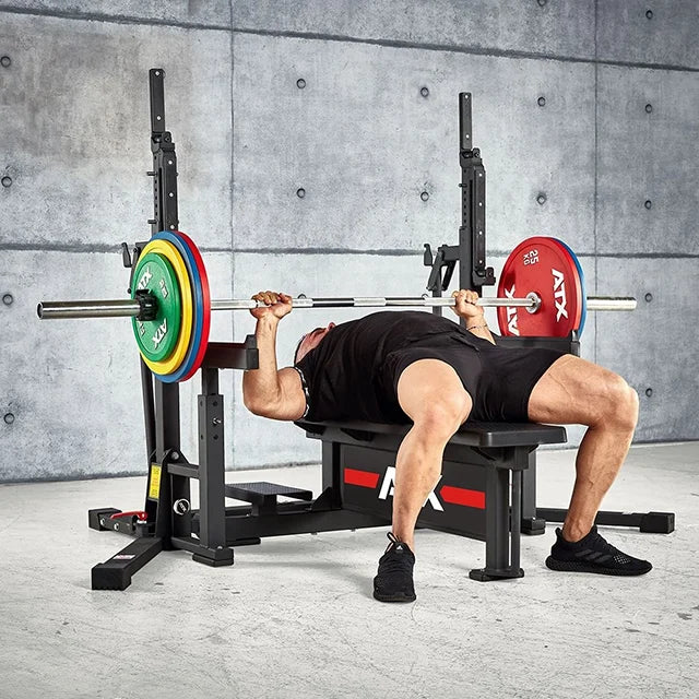 PU-polstring med tekstur på Combo Rack IPF Approved 130 kg justerbar benk