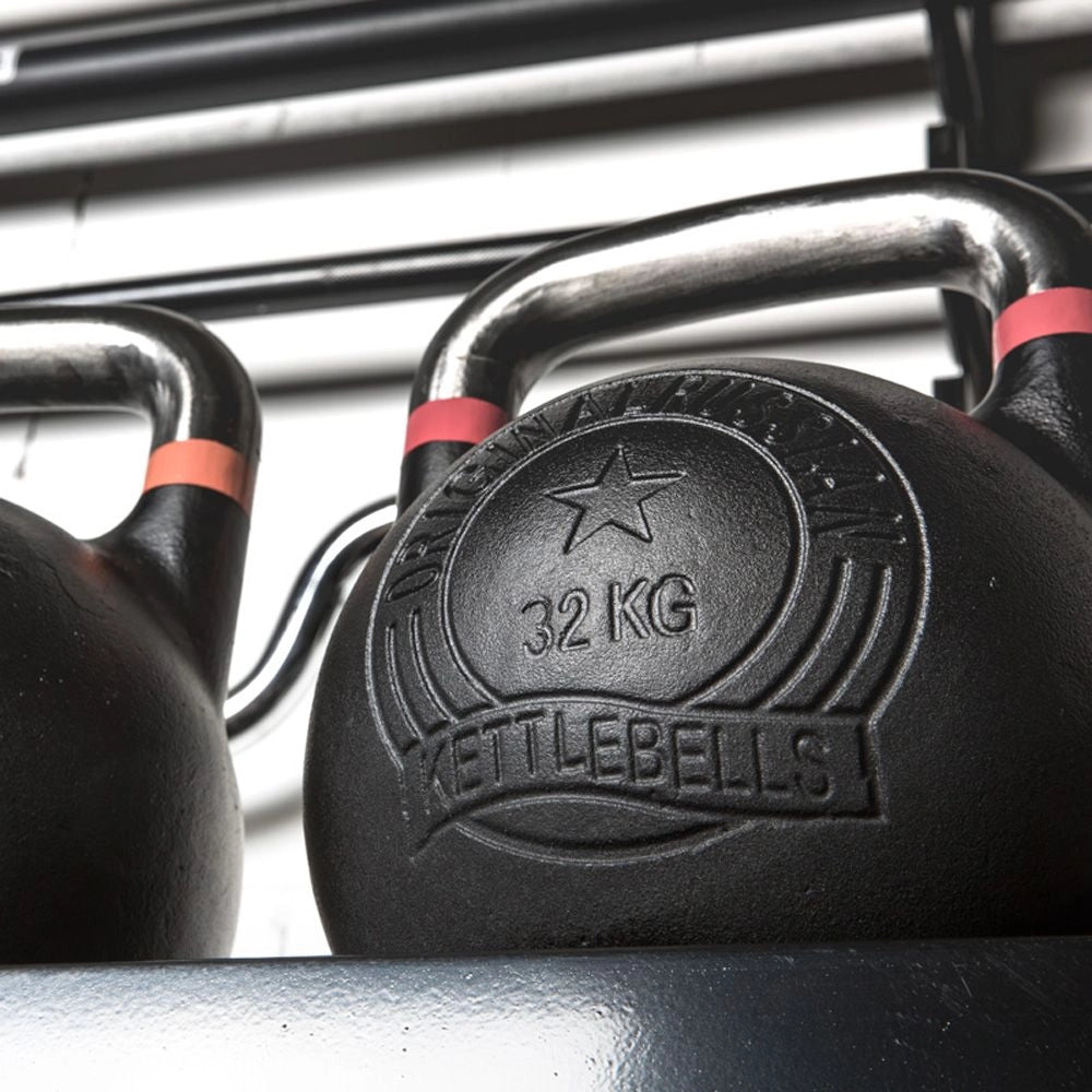 Competition Kettlebell 12 kg stål 33,5 mm grep montert