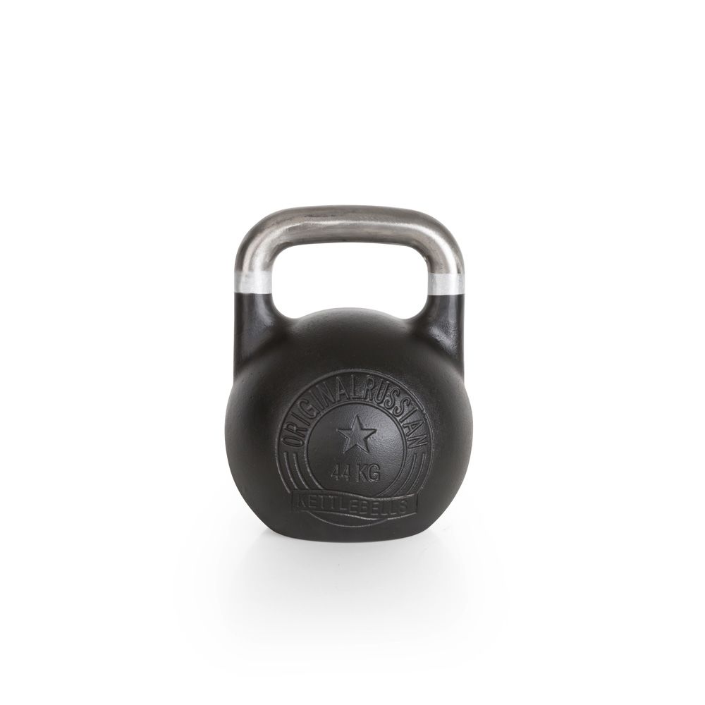 Competition kettlebell 44 kg stål 33,5 mm grep forfra