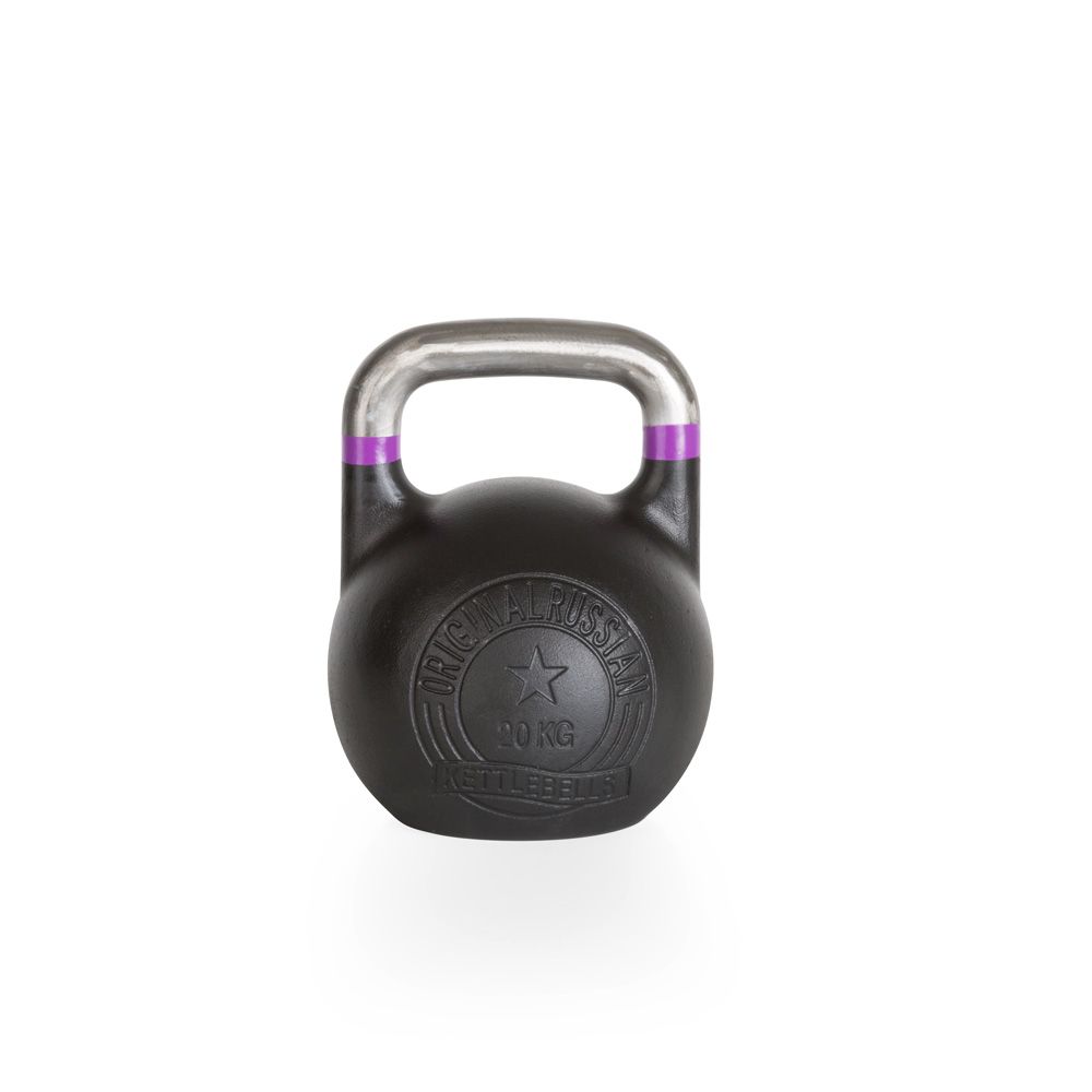 Competition kettlebell 8-48 kg ulakkert stålgrep - Original Russian Kettlebell